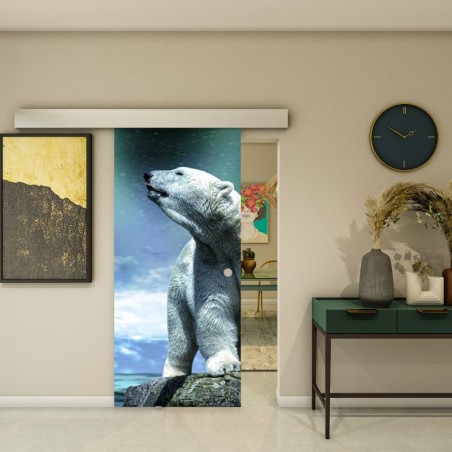 Glasschiebetür ECO-LINE - Fotoprint Model 152