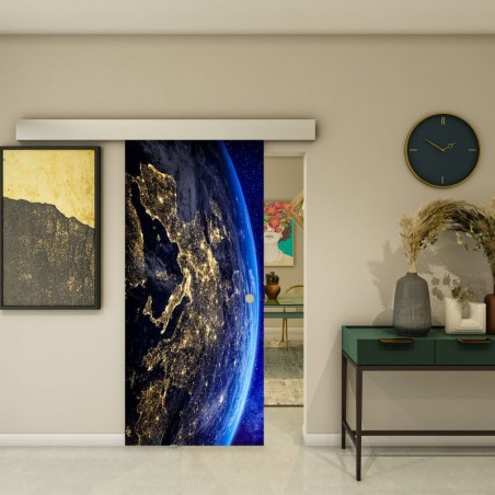 Glasschiebetür ECO-LINE - Fotoprint Model 157