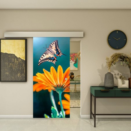 Glasschiebetür ECO-LINE - Fotoprint Model 162