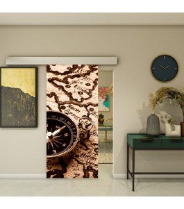 Glasschiebetür ECO-LINE - Fotoprint Model 163