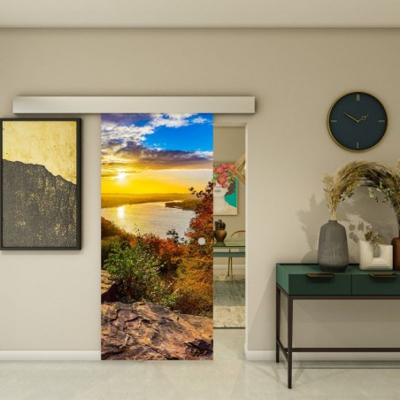 Glasschiebetür ECO-LINE - Fotoprint Model 199