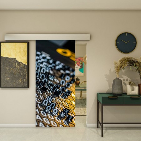 Glasschiebetür ECO-LINE - Fotoprint Model 201