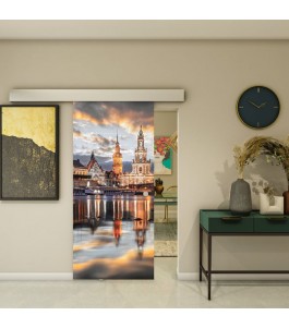 Glasschiebetür ECO-LINE - Fotoprint Model 203