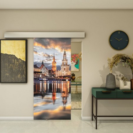 Glasschiebetür ECO-LINE - Fotoprint Model 203