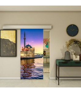 Glasschiebetür ECO-LINE - Fotoprint Model 209