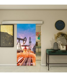Glasschiebetür ECO-LINE - Fotoprint Model 219