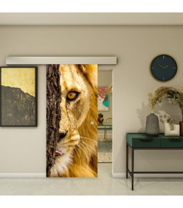 Glasschiebetür ECO-LINE - Fotoprint Model 223