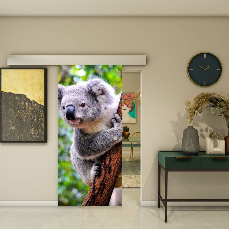 Glasschiebetür ECO-LINE - Fotoprint Modell 242