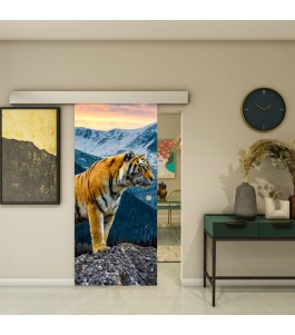 Glasschiebetür ECO-LINE - Fotoprint Model 244