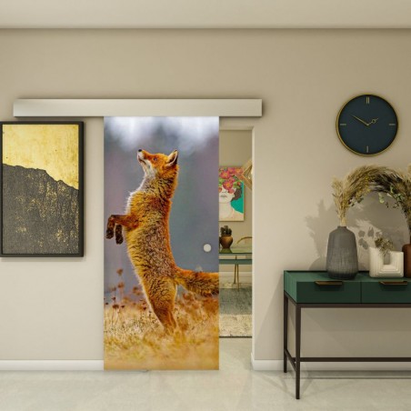 Glasschiebetür ECO-LINE - Fotoprint Model 245
