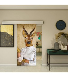 Glasschiebetür ECO-LINE - Fotoprint Model 250