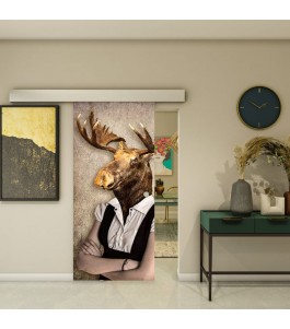 Glasschiebetür ECO-LINE - Fotoprint Model 251