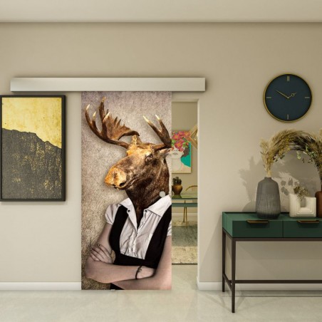Glasschiebetür ECO-LINE - Fotoprint Model 251