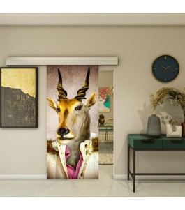 Glasschiebetür ECO-LINE - Fotoprint Model 253