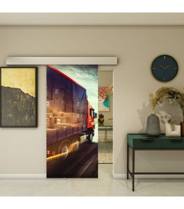 Glasschiebetür ECO-LINE - Fotoprint Model 261