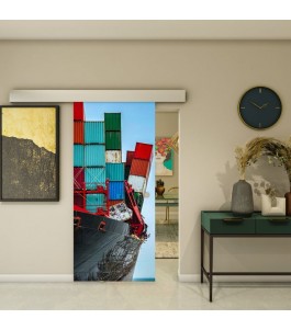 Glasschiebetür ECO-LINE - Fotoprint Model 264