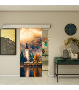 Glasschiebetür ECO-LINE - Fotoprint Model 278
