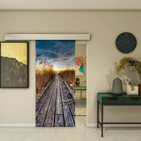 Glasschiebetür ECO-LINE - Fotoprint Model 280