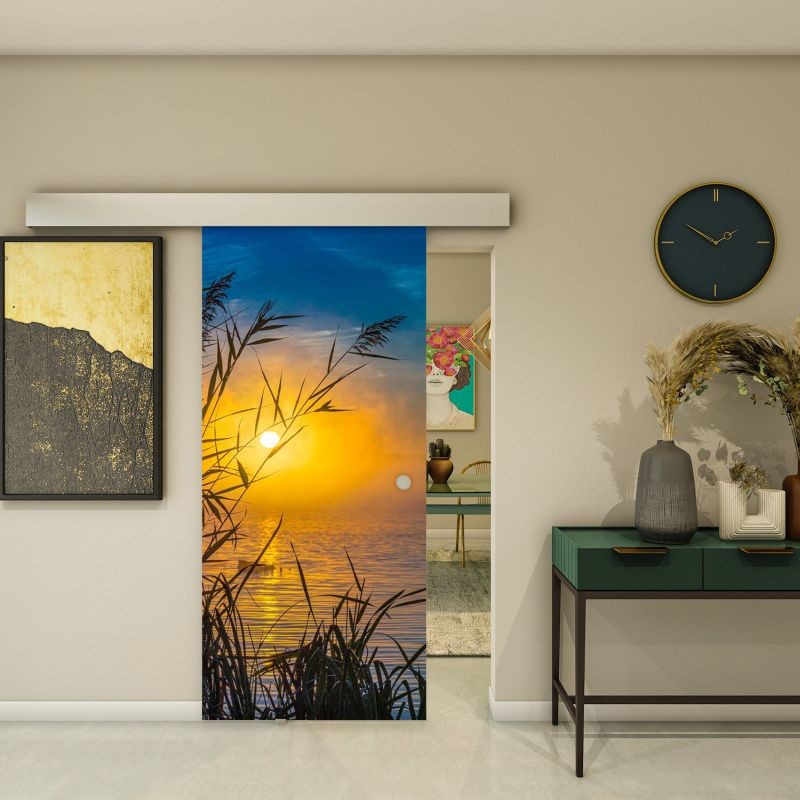Glasschiebetür ECO-LINE - Fotoprint Modell 283 Glasschiebetür ECO-LINE - Fotoprint Modell 283