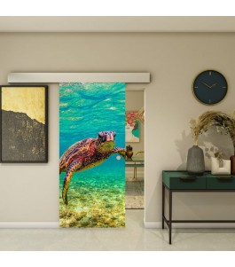 Glasschiebetür ECO-LINE - Fotoprint Model 288