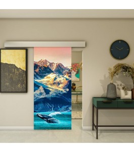 Glasschiebetür ECO-LINE - Fotoprint Model 290
