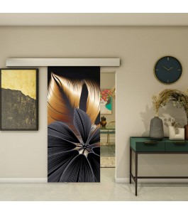 Glasschiebetür ECO-LINE - Fotoprint Model 302