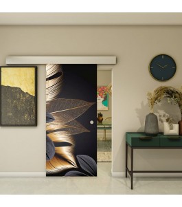 Glasschiebetür ECO-LINE - Fotoprint Model 304