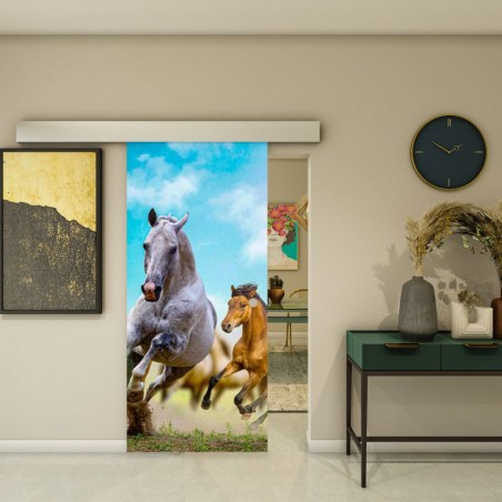 Glasschiebetür ECO-LINE - Fotoprint Model 315