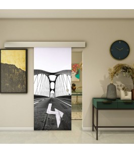 Glasschiebetür ECO-LINE - Fotoprint Model 330