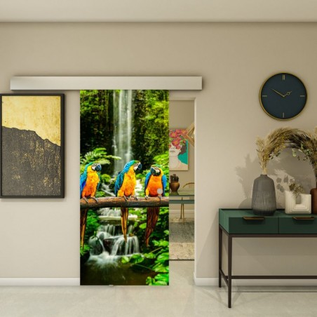 Glasschiebetür ECO-LINE - Fotoprint Model 338