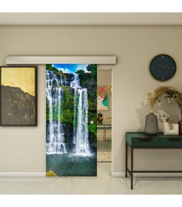 Glasschiebetür ECO-LINE - Fotoprint Model 339