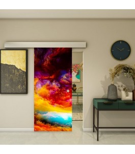 Glasschiebetür ECO-LINE - Fotoprint Model 340