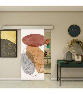 Glasschiebetür ECO-LINE - Fotoprint Model 345