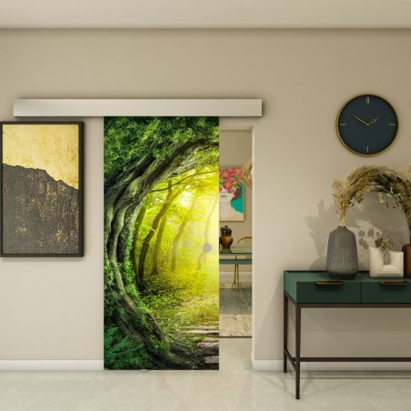Glasschiebetür ECO-LINE - Fotoprint Model 348