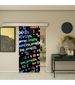 Glasschiebetür ECO-LINE - Fotoprint Model 349