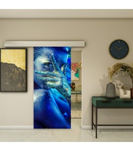 Glasschiebetür ECO-LINE - Fotoprint Model 351