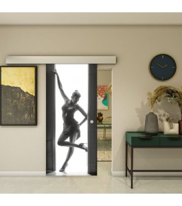 Glasschiebetür ECO-LINE - Fotoprint Model 356