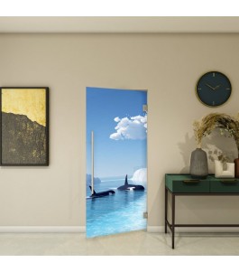 Pendeltür - Fotoprint Model 129 für ein modernes Zuhause