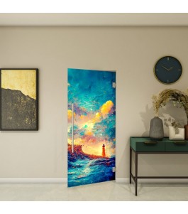 Pendeltür - Fotoprint Model 131 für ein modernes Zuhause