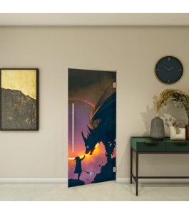 Pendeltür - Fotoprint Model 243 für ein modernes Zuhause