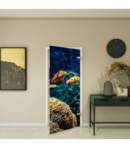 Ganzglastür - Fotoprint Model 123 für ein modernes Zuhause