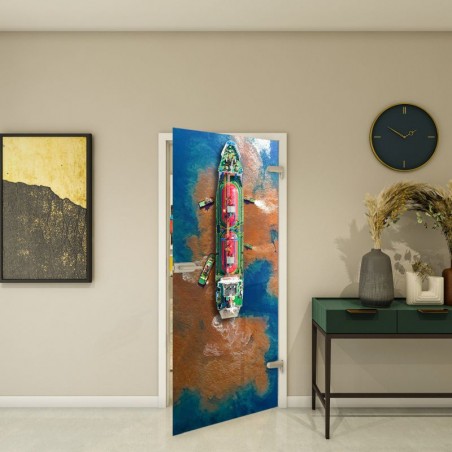 Ganzglastür - Fotoprint Model 128 für ein modernes Zuhause