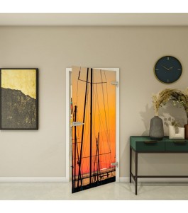 Ganzglastür - Fotoprint Model 156 für ein modernes Zuhause