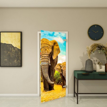 Ganzglastür - Fotoprint Model 233 für ein modernes Zuhause