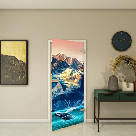 Ganzglastür - Fotoprint Model 290 für ein modernes Zuhause