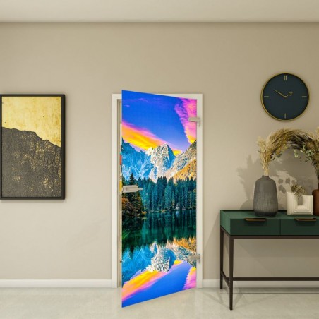 Ganzglastür - Fotoprint Model 321 für ein modernes Zuhause