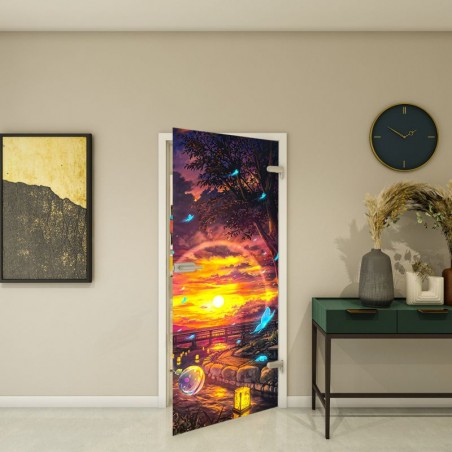 Ganzglastür - Fotoprint Model 325 für ein modernes Zuhause