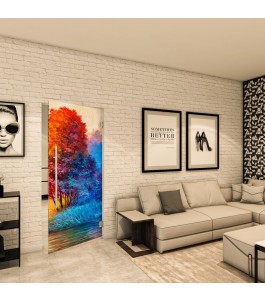 Pendeltür - Fotoprint Model 25 für ein modernes Zuhause