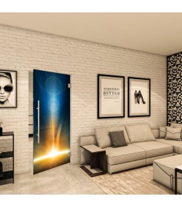 Pendeltür - Fotoprint Model 28 für ein modernes Zuhause