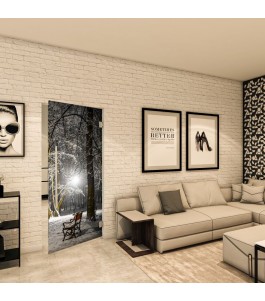 Pendeltür - Fotoprint Model 46 für ein modernes Zuhause
